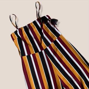 🌸Striped Jumpsuit